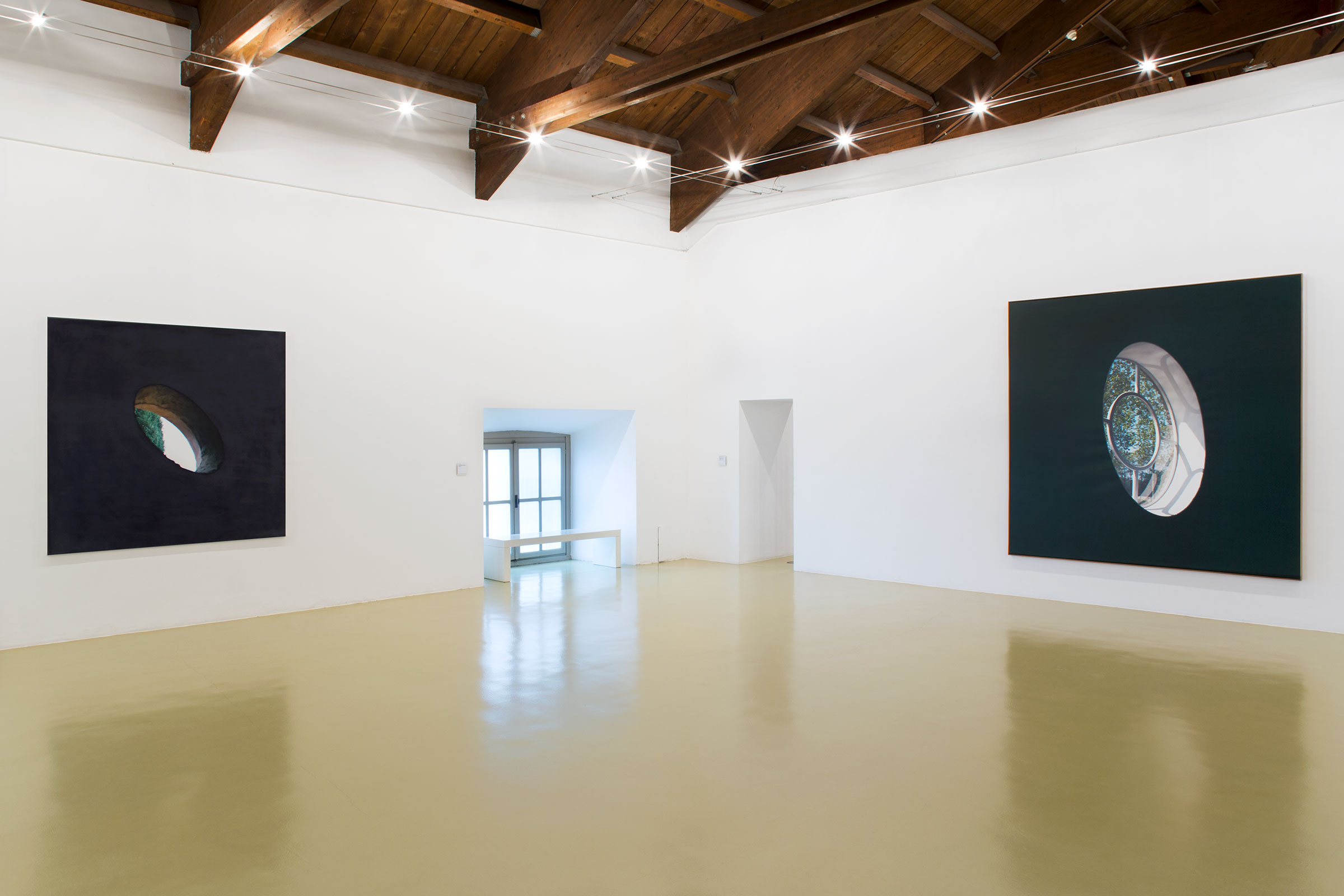 Jan Dibbets, Santa Creus, 1994, Tollebeeck Spring II, 2000